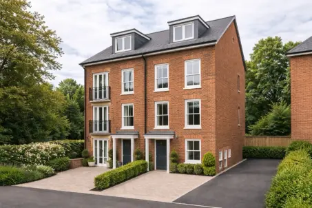 Townhouse near Bromley South with allocated parking