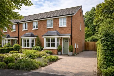 End-of-terrace house near Bromley South with allocated parking