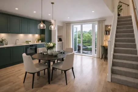Duplex apartment near the city centre with an efficient utility cupboard