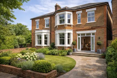 Garden flat near East Croydon with well-proportioned open-plan living space