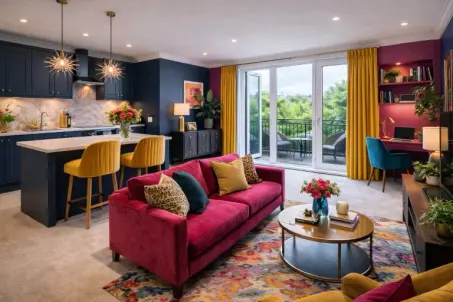 Purpose-built flat near Guildford station with an en-suite principal bedroom